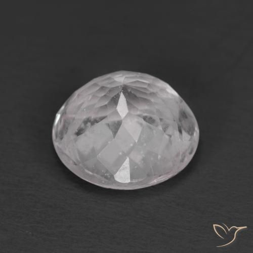 Morganite Gemstone in 7.5 mm (calibrated) Size for Sale, Morganite Stone in Light Pink Color