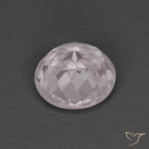 Morganite Gemstone in 7.5 mm (calibrated) Size for Sale, Morganite Stone in Light Pink Color