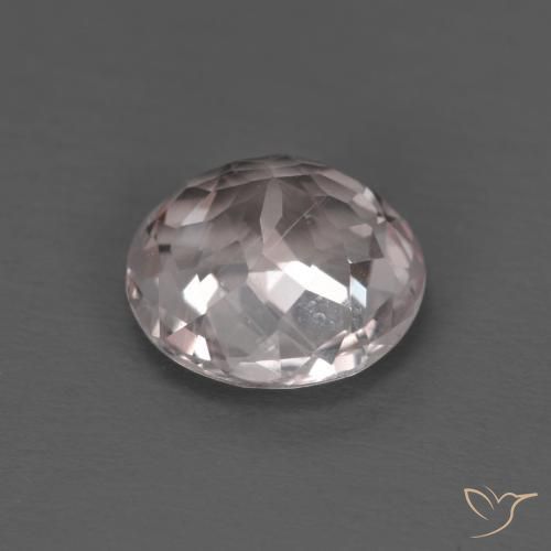 Morganite Gemstone in 7.5 mm (calibrated) Size for Sale, Morganite Stone in Light Pink Color