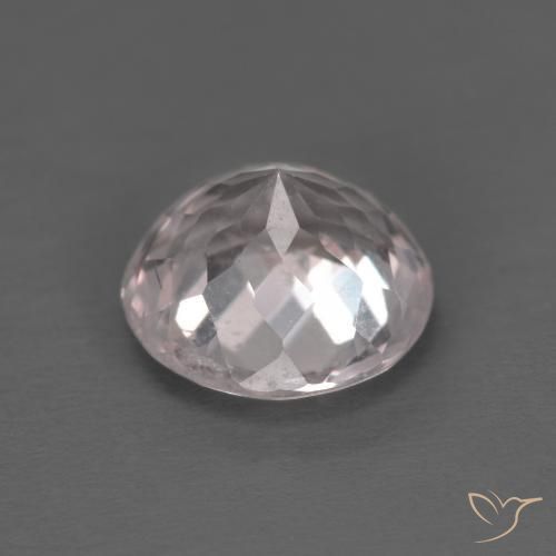 Morganite Gemstone in 7.5 mm (calibrated) Size for Sale, Morganite Stone in Light Pink Color