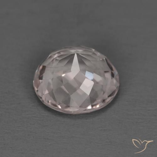 Morganite Gemstone in 7.5 mm (calibrated) Size for Sale, Morganite Stone in Light Pink Color