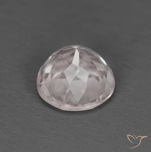 Morganite Gemstone in 7 mm (calibrated) Size for Sale, Morganite Stone in Light Pink Color