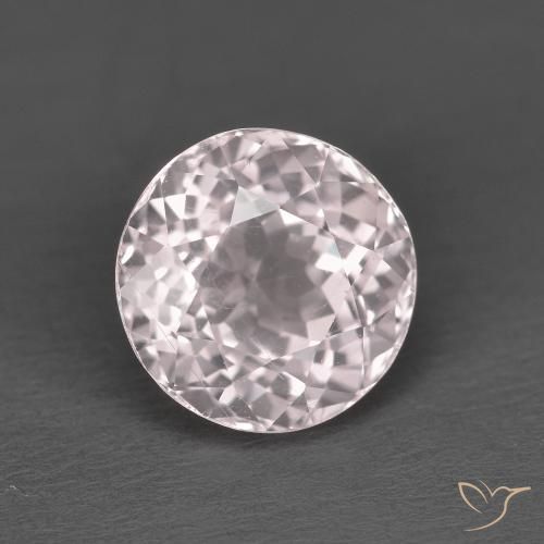 1.84 ct Pink Morganite Stone, Natural Morganite in Round Facet Shape for Sale