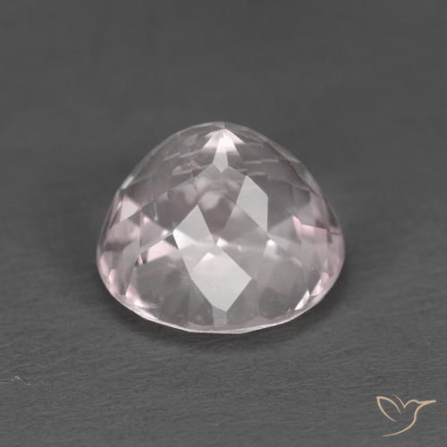 Morganite Gemstone in 7.5 mm (calibrated) Size for Sale, Morganite Stone in Flamingo Pink Color