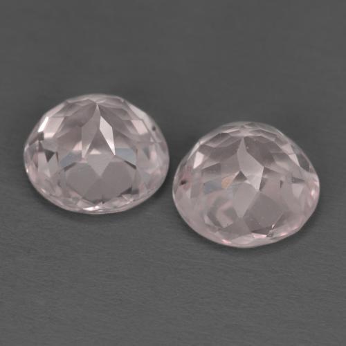 Morganite Gemstones in 7 mm (calibrated) Size for Sale, Morganite Stones in Light Pink Color