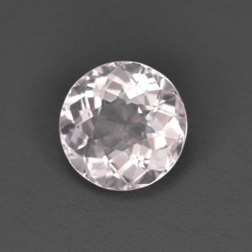 1.33 ct Pink Morganite Stone, Natural Morganite in Round Facet Shape for Sale