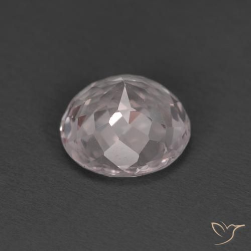 Morganite Gemstone in 7.5 mm (calibrated) Size for Sale, Morganite Stone in Light Pink Color