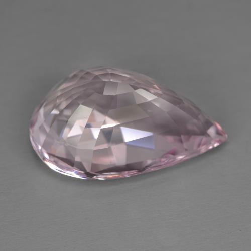 Morganite Gemstone in 19.3 x 12.5 mm Size for Sale, Morganite Stone in Very Light Pink Color