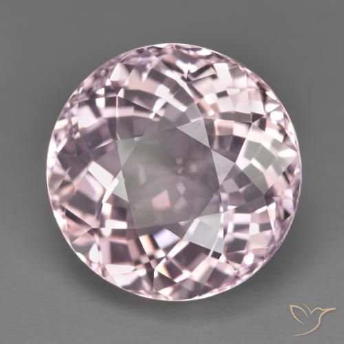 19.30 ct Pink Morganite Stone, Natural Morganite in Round Facet Shape for Sale