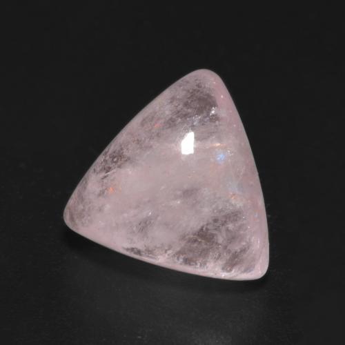 3.19 ct Pink Morganite Stone, Natural Morganite in Trillion Cabochon Shape for Sale
