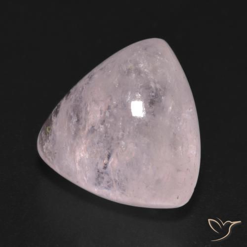 9.27 ct Pink Morganite Stone, Natural Morganite in Trillion Cabochon Shape for Sale