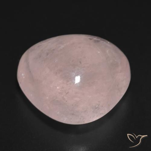 Morganite Gemstone in 17 x 17 mm (calibrated) Size for Sale, Morganite Stone in Light Pink Color