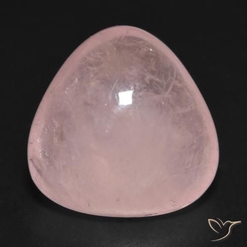 14.42ct Natural Coral Pink Morganite, Trillion, Translucent