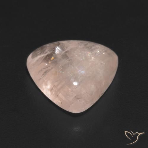 Morganite Gemstone in 9 x 9 mm (calibrated) Size for Sale, Morganite Stone in Very Light Pink Color