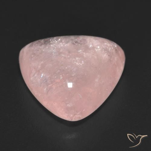Morganite Gemstone in 11.5 x 11 mm Size for Sale, Morganite Stone in Coral Pink Color