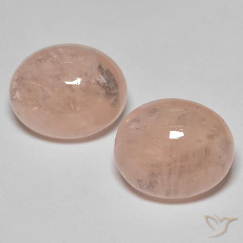 10.68 ct Pink Morganite, 12 x 9.8 mm Oval Cut From Afghanistan, Photo A