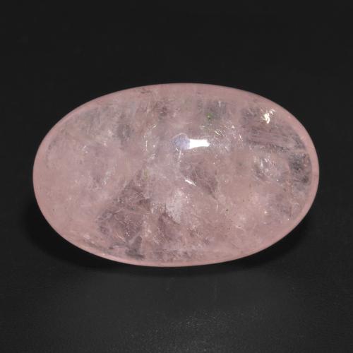 13.64 ct Pink Morganite Gemstone, Morganite Gem in Oval Cabochon Shape for Sale.