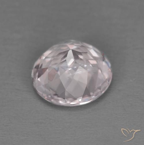 Morganite Gemstone in 7 mm (calibrated) Size for Sale, Morganite Stone in Light Pink Color