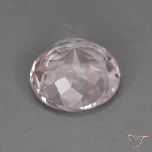 Morganite Gemstone in 7.5 mm (calibrated) Size for Sale, Morganite Stone in Light Pink Color