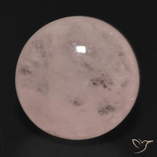 6.96 ct Pink Morganite Stone, Natural Morganite in Round Cabochon Shape for Sale