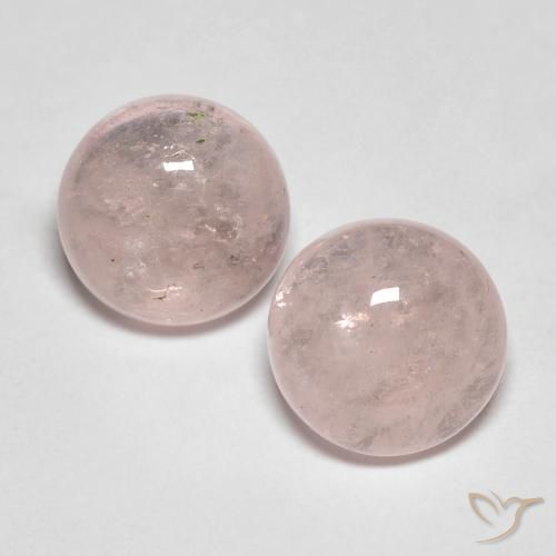 4.26 ct Pink Morganite, 8.1 mm Round Cut From Afghanistan, Photo A