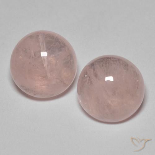 8.11 ct Pink Morganite, 10 mm Round Cut From Afghanistan, Photo A