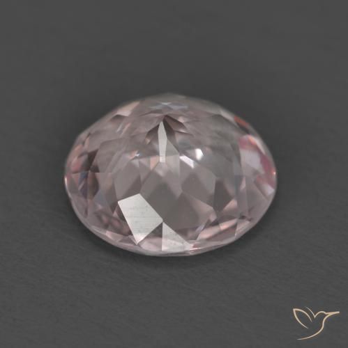 Morganite Gemstone in 7.5 mm (calibrated) Size for Sale, Morganite Stone in Flamingo Pink Color