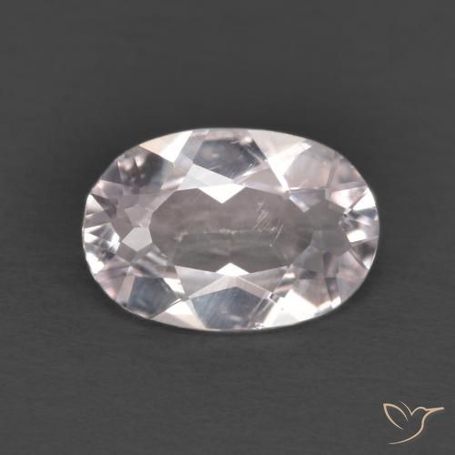 0.72ct Natural Light Pink Morganite, Oval, VS