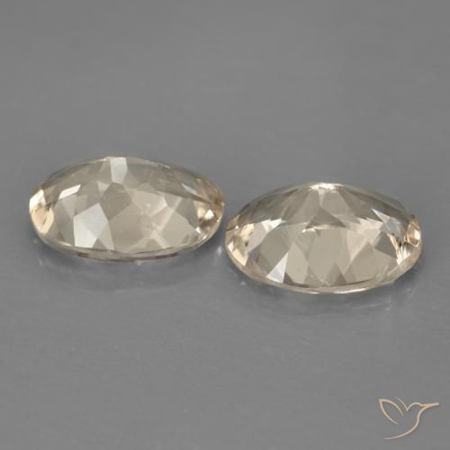 Morganite Gemstones in 8 x 6 mm (calibrated) Size for Sale, Morganite Stones in Medium Pink Color
