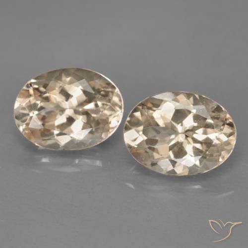 2.36 قيراط مورغانيتي وردي ، <cite dir="ltr" lang="en">8 x 6</cite> ملم قطع بيضاوي من أفغانستان, Photo A