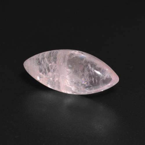 2.86 ct Pink Morganite Stone, Natural Morganite in Marquise Cabochon Shape for Sale