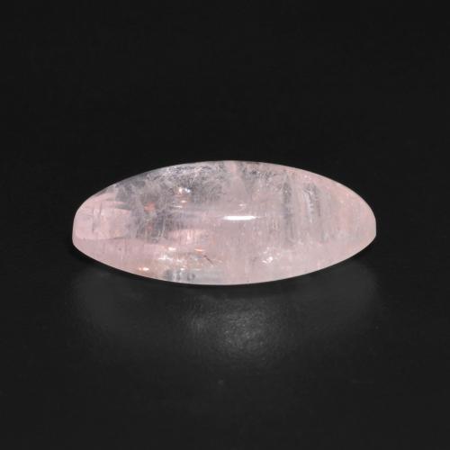 Morganite Gemstone in 13.9 x 6.1 mm Size for Sale, Morganite Stone in Coral Pink Color