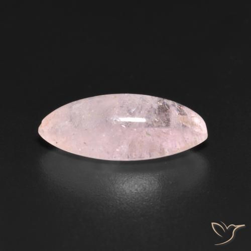 Morganite Gemstone in 13.6 x 6.2 mm Size for Sale, Morganite Stone in Light Pink Color