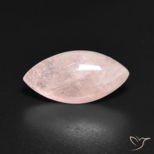 2.74 ct Pink Morganite, 13.8 x 6.9 mm Marquise Cut From Afghanistan, Photo A