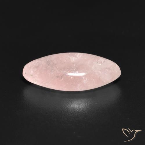 Morganite Gemstone in 13.8 x 6.9 mm Size for Sale, Morganite Stone in Light Coral Pink Color