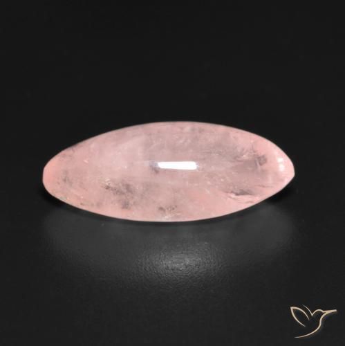 Morganite Gemstone in 16.6 x 7 mm Size for Sale, Morganite Stone in Medium Pink Color