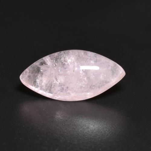 Light Pink Morganite Gem - 2.9ct Marquise Cabochon (ID: 597764)