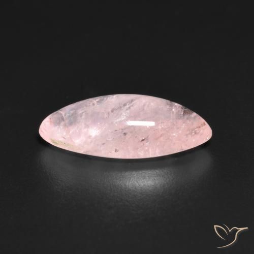 Morganite Gemstone in 13.7 x 6.2 mm Size for Sale, Morganite Stone in Light Pink Color