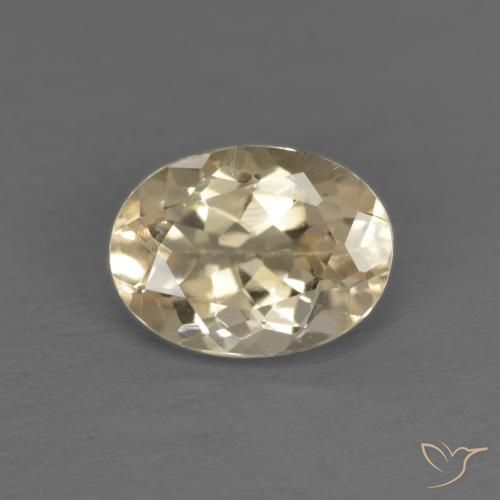1.15ct Natural Cream Morganite, Oval, VS