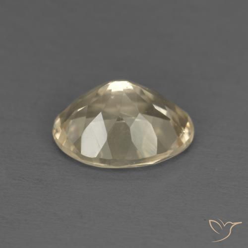 Morganite Gemstone in 8 x 6 mm (calibrated) Size for Sale, Morganite Stone in Light Golden Color