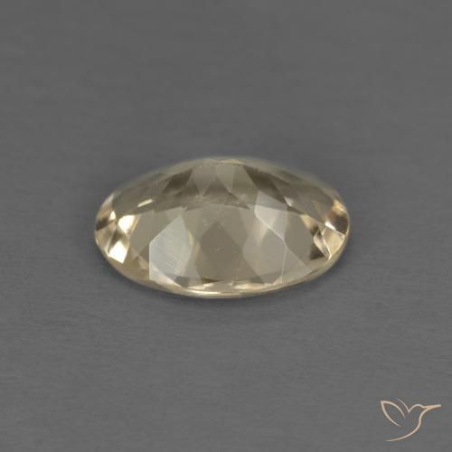 Morganite Gemstone in 8 x 6 mm (calibrated) Size for Sale, Morganite Stone in Light Gold Color