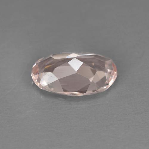 Morganite Gemstone in 8.1 x 5.5 mm Size for Sale, Morganite Stone in Medium Pink Color