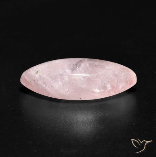 Morganite Gemstone in 16.7 x 7 mm Size for Sale, Morganite Stone in Rose Pink Color