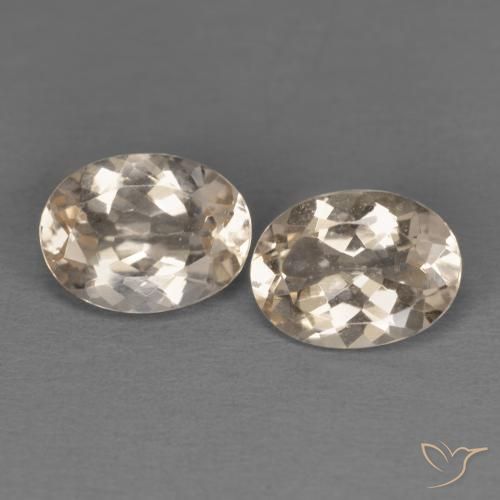 2.13ctw Natural Salmon Pink Morganite, Oval, VVS-VS