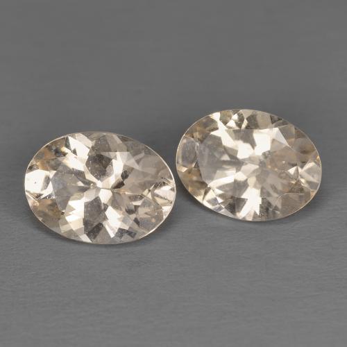 2.08 ctw Pink Morganite Stones, Natural Morganite in Oval Facet Shape for Sale