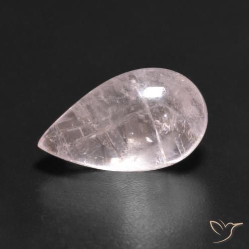 3.65 ct Pink Morganite, 13.7 x 8.1 mm Pear Cut From Afghanistan, Photo A