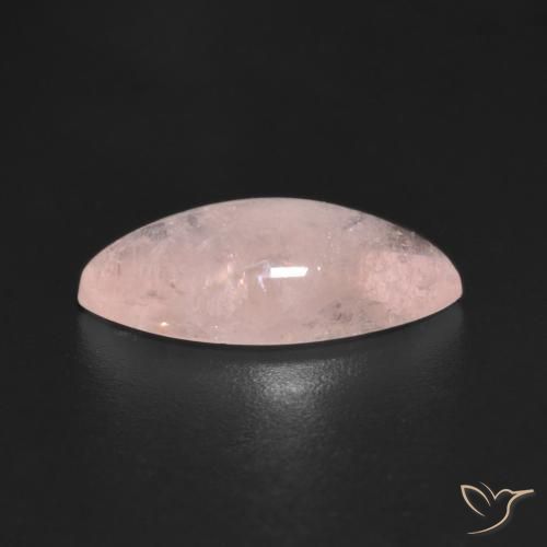 Morganite Gemstone in 14.5 x 6.9 mm Size for Sale, Morganite Stone in Coral Pink Color