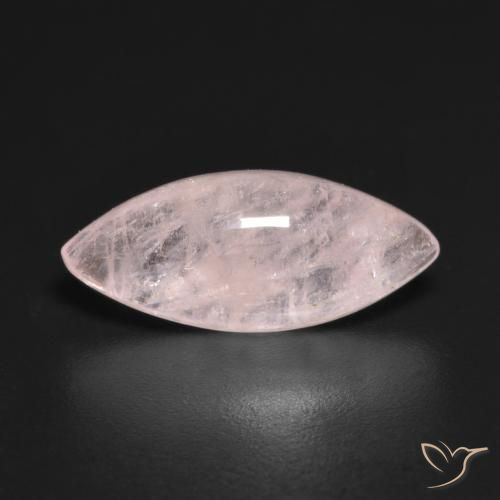 Morganita rosa de 3,53 ct, talla marquesa de 16,4 x 7 mm de Afganistán, Photo A
