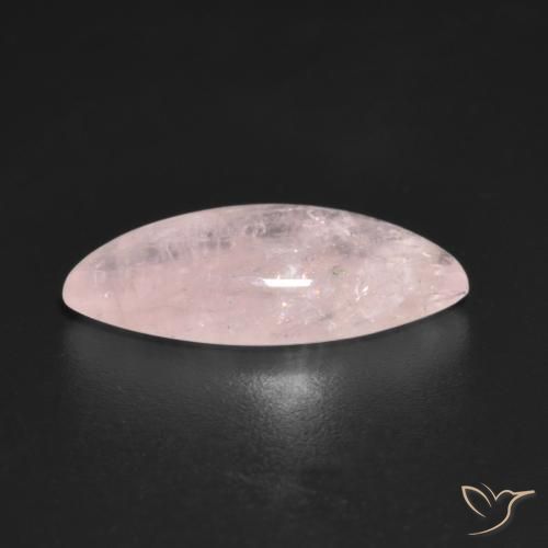 Morganite Gemstone in 16.4 x 7 mm Size for Sale, Morganite Stone in Light Rose Pink Color