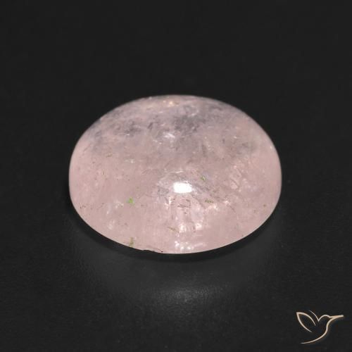 Morganite Gemstone in 11 mm (calibrated) Size for Sale, Morganite Stone in Light Pink Color
